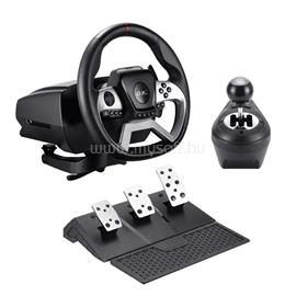 GENIUS SpeedMaster X5 FF PC/Xbox One/PS4 versenykormány + pedál + váltó (fekete) GENIUS_31620004400 small