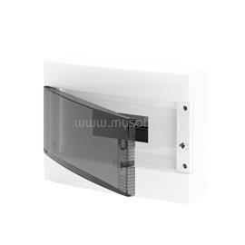 GEWISS PE/N műanyag 1x 12M falonkívüli fehér IP40 átlátszó ajtó 40CD kiselosztó GEWISS_GW40045BS small