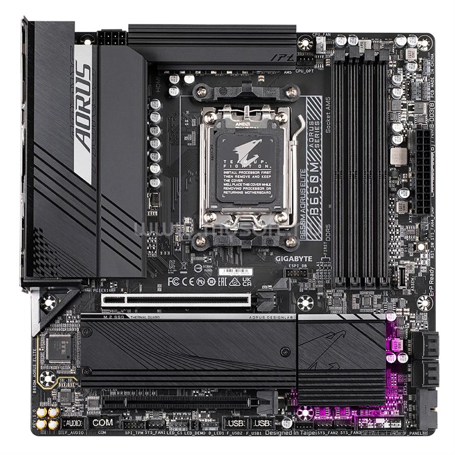 GIGABYTE alaplap B650M AORUS ELITE (AM5, mATX)