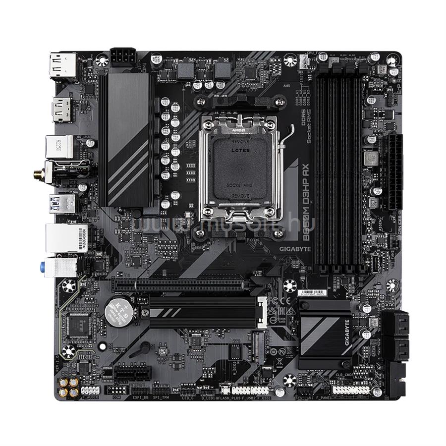 GIGABYTE alaplap B650M D3HP AX (AM5, mATX)