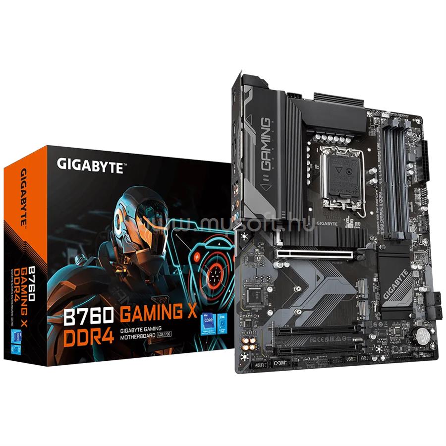 GIGABYTE alaplap B760 GAMING X (LGA1700, ATX)