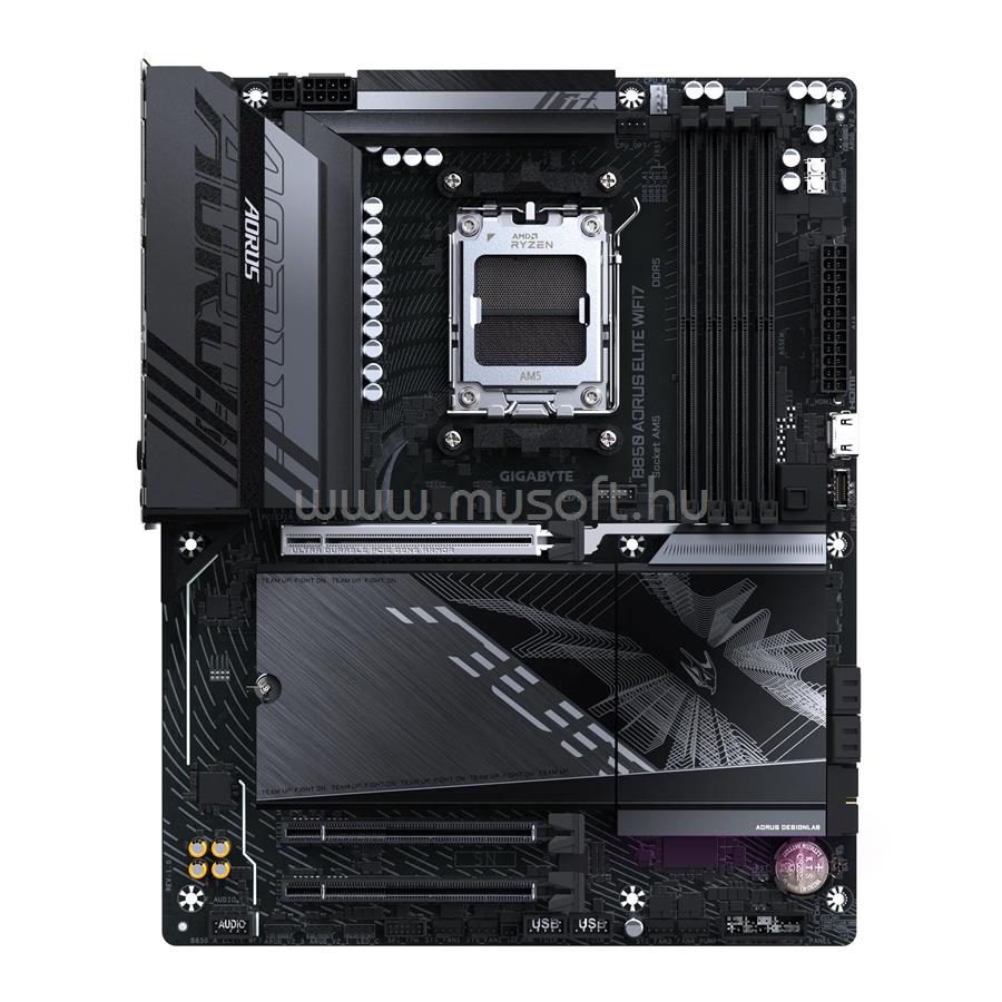 GIGABYTE alaplap B850 AORUS ELITE WIFI7 (AM5, ATX)