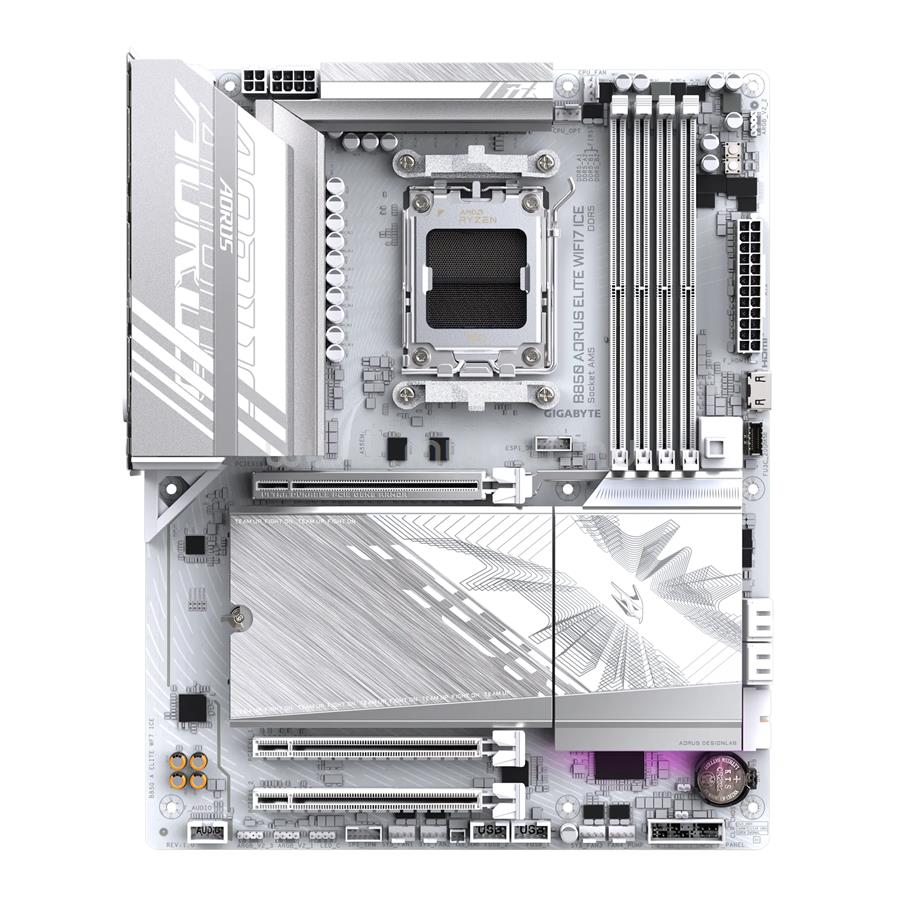 GIGABYTE alaplap B850 AORUS ELITE WIFI7 ICE (AM5, ATX)