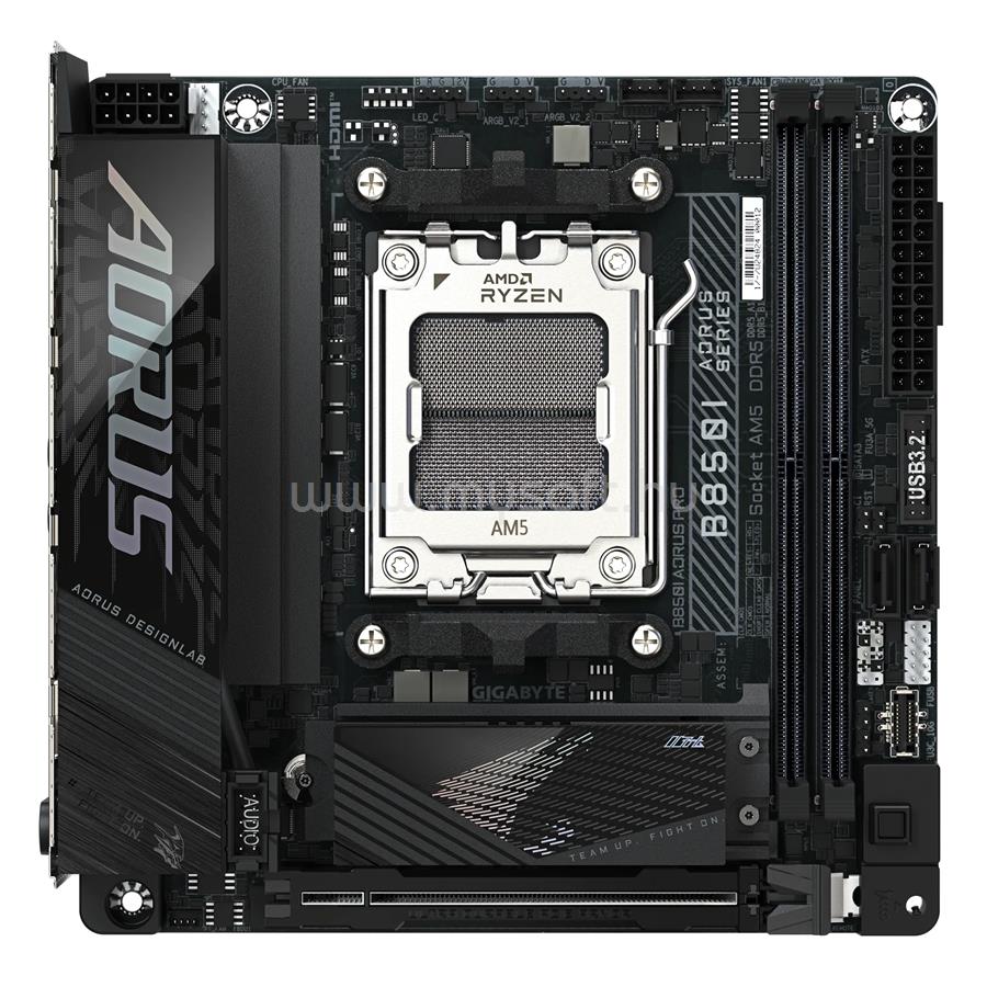 GIGABYTE alaplap B850I AORUS PRO (AM5, mini-ITX)