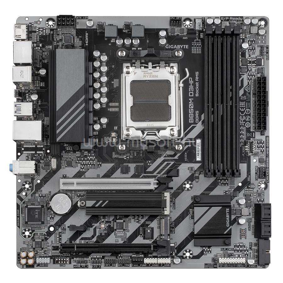 GIGABYTE alaplap B850M D3HP (AM5, mATX)