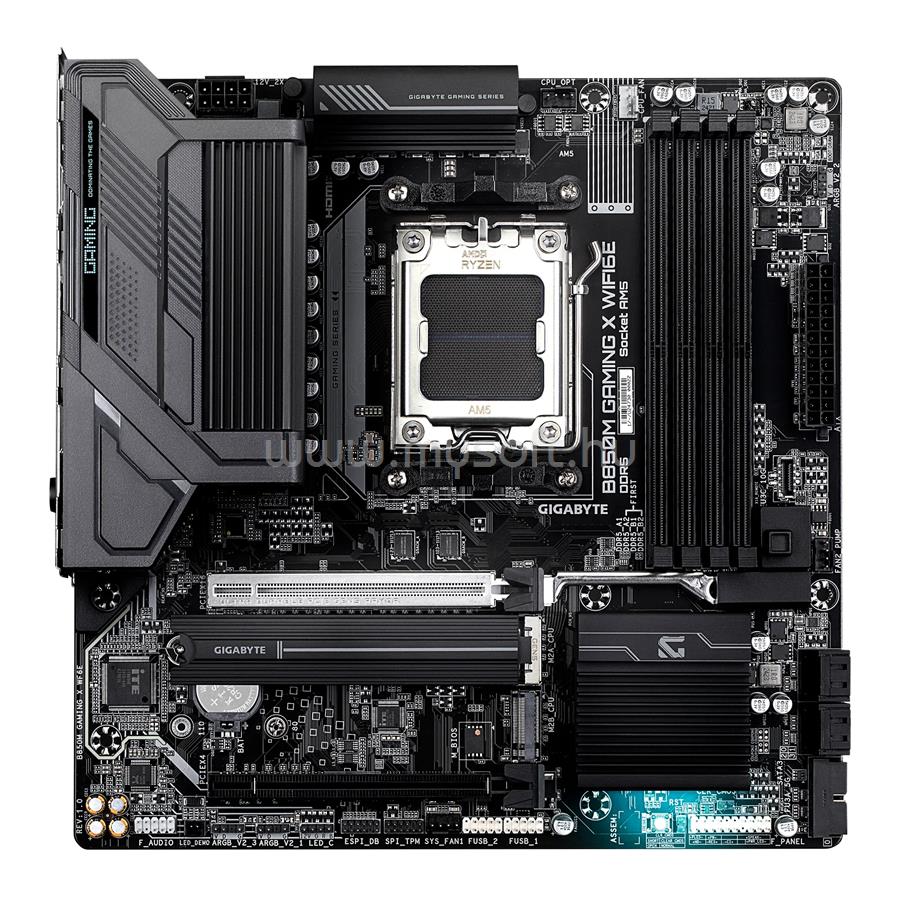 GIGABYTE alaplap B850M GAMING X WIFI6E (AM5, mATX)