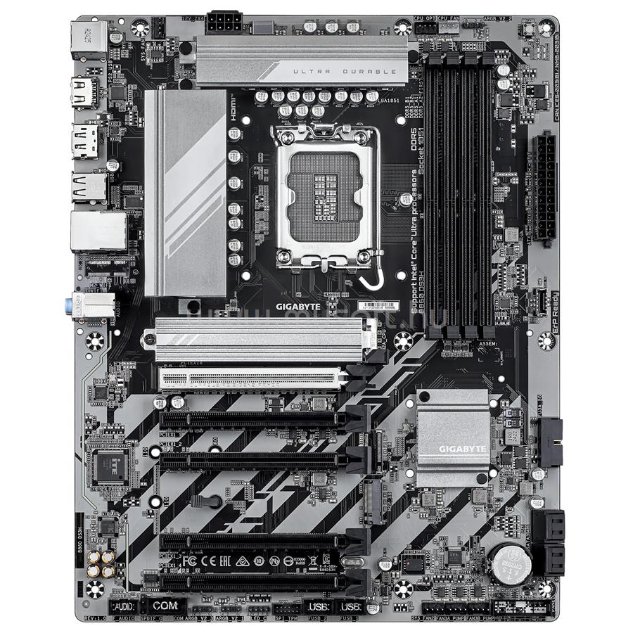 GIGABYTE alaplap B860 DS3H (LGA1851, ATX)