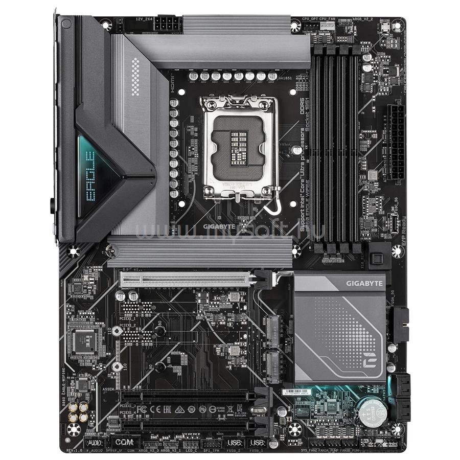 GIGABYTE alaplap B860 EAGLE WIFI6E (LGA1851, ATX)
