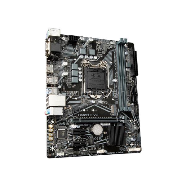 GIGABYTE alaplap H410M H V2 (LGA1200, mATX)