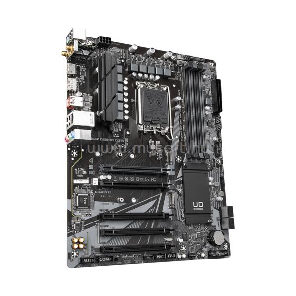 GIGABYTE alaplap B660 DS3H AX DDR4 (LGA1700, ATX)