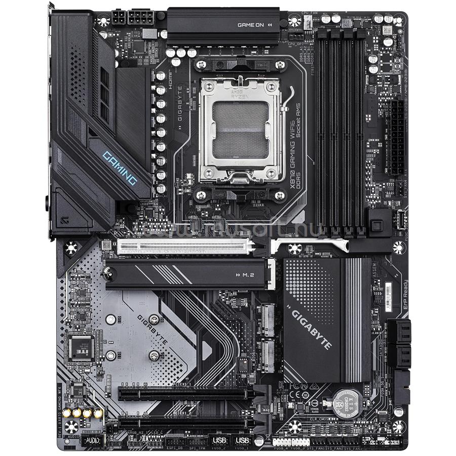 GIGABYTE alaplap X870 GAMING WIFI6 (AM5, ATX)