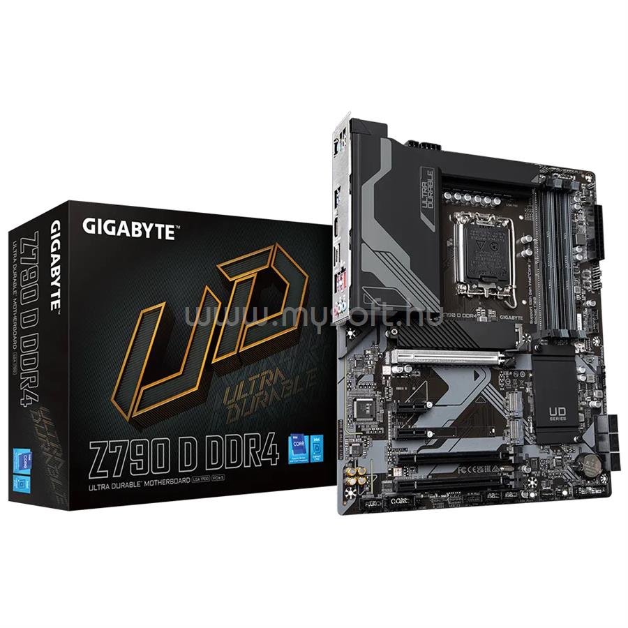 GIGABYTE alaplap Z790 D DDR4 (LGA1700, ATX)