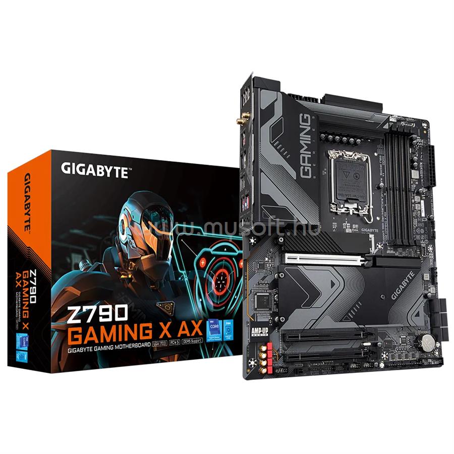 GIGABYTE alaplap Z790 GAMING X AX (LGA1700, ATX)