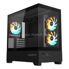 GIGABYTE C201 Panoramic Tempered Glass Black GB-C201P small