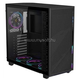 GIGABYTE Ház AC400G, Tápegység nélkül, Fekete, Üvegfalú AC400G small