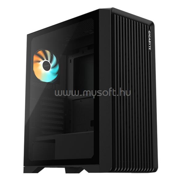 GIGABYTE Ház GB-C103G, Táp nélkül, fekete