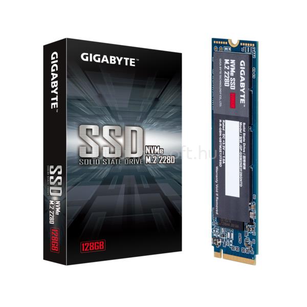 GIGABYTE SSD 128GB M.2 2280 NVMe PCIe