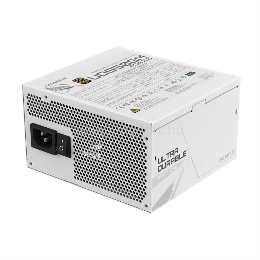 GIGABYTE tápegység UD850GM PG5W Gen 5.0 850W moduláris 80+ Gold