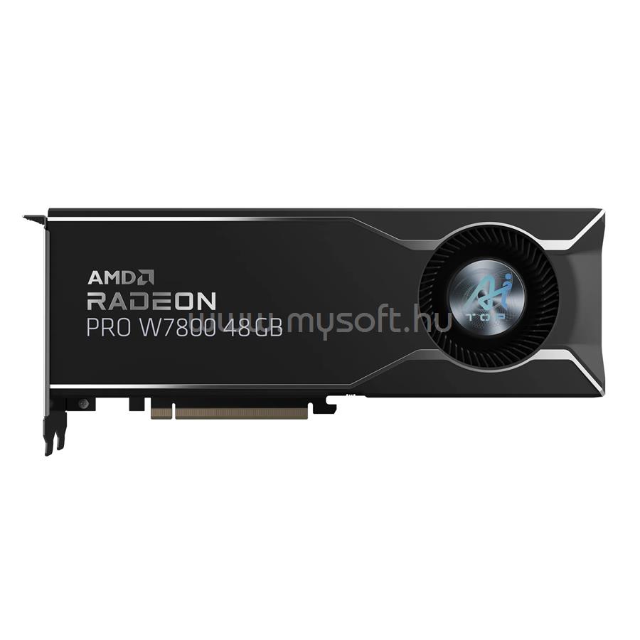 GIGABYTE Videokártya AMD Radeon Pro W7800 AI TOP 48GB DDR6