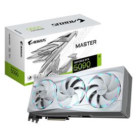 GIGABYTE Videokártya nVidia GeForce RTX 5090 MASTER ICE 32GB DDR7 GV-N5090AORUSM_ICE-32GD small