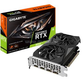 GIGABYTE Videokártya nVidia RTX 3050 WINDFORCE V2 6GB DDR6 OC GV-N3050WF2OCV2-6GD small