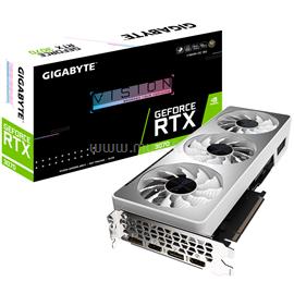 GIGABYTE Videokártya nVidia RTX 3070 8GB DDR6 OC (LHR) GV-N3070VISION_OC-8GD_2.0 small