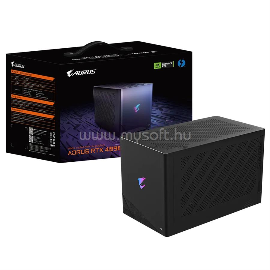 GIGABYTE Videokártya nVidia RTX 4090 Gaming Box 24GB DDR6X