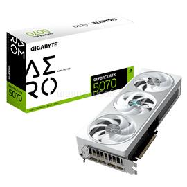 GIGABYTE Videokártya nVidia RTX 5070 AERO 12GB DDR7 OC GV-N5070AERO_OC-12GD small