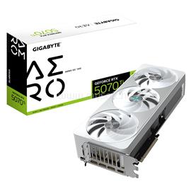 GIGABYTE Videokártya nVidia RTX 5070 Ti AERO 16GB DDR7 OC GV-N507TAERO_OC-16GD small