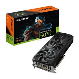 GIGABYTE Videokártya nVidia RTX 5070 TI WINDFORCE SFF 16GB DDR7 OC GV-N507TWF3OC-16GD small