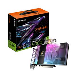 GIGABYTE Videokártya nVidia RTX 5080 AORUS XTREME WATERFORCE 16GB DDR7 GV-N5080AORUSX_WB-16GD small
