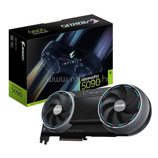 GIGABYTE Videokártya PCI-Ex16x nVIDIA RTX 5090 32GB DDR7 OC INFINITY