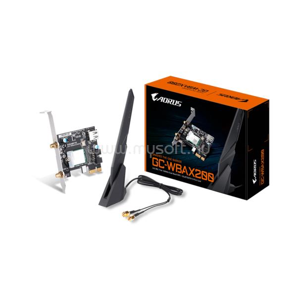 GIGABYTE Wireless Adapter PCI-Express Dual Band AX2400, GC-WBAX200