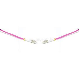 GIGALIGHT Duplex optikai patch kábel 4xLC csatlakozóval, 50/125 OM4 LSZH, 0,5 m LCU-LCU-OM4-0.5M-D small