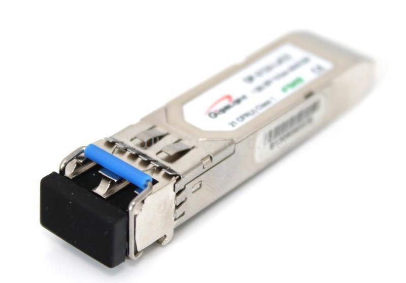 GIGALIGHT SFP modul, 1.25G, 1310nm, 20km távolság, 0~70 hőm. tart., DDM funkció