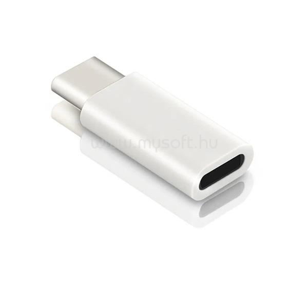 GIGAPACK GIGAPACK Adapter lightning aljzat - Type-C FEHÉR