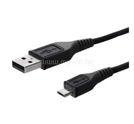 GIGAPACK GIGAPACK adatkábel USB - microUSB, 80cm, FEKETE GP-14732 small