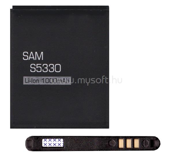 GIGAPACK Samsung Pocket Neo / Wave 533 / GT-C6712 GIGAPACK Akku 1000mAh LI-ION EB494353VU kompatibilis