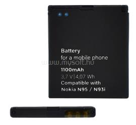 GIGAPACK Nokia 6710 Navigator / N96 / 6210 Navigator GIGAPACK Akku 1100mAh LI-ION BL-5F kompatibilis GP-10387 small