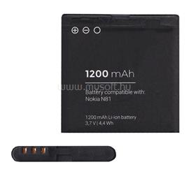 GIGAPACK Nokia 6720 Classic / N81 8GB / N82 GIGAPACK Akku 1200mAh LI-ION BP-6MT kompatibilis GP-12275 small