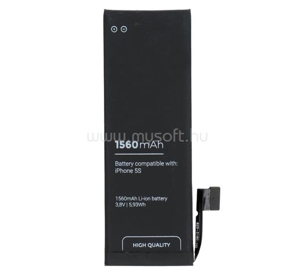 GIGAPACK iPhone 5S GIGAPACK akku 1560mAh LI-ION 616-0720/616-0721/616-0722 kompatibilis