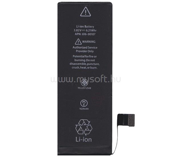 GIGAPACK iPhone SE (2016) GIGAPACK akku 1624mAh LI-ION 616-00107 kompatibilis