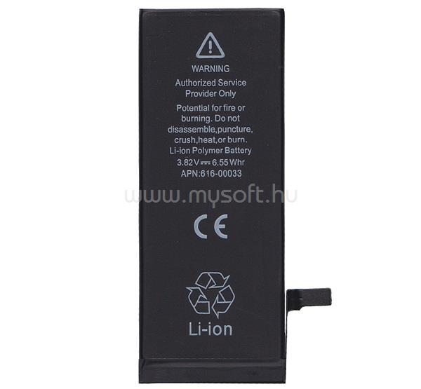 GIGAPACK iPhone 6S 4.7 GIGAPACK akku 1715mAh LI-ION 616-00033/616-00036 kompatibilis