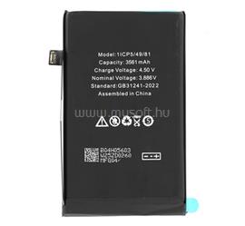 GIGAPACK iPhone 16 GIGAPACK Akku 3561mAh LI-ION A3287, A3288 kompatibilis GP-169834 small