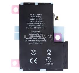 GIGAPACK iPhone 12 Pro Max GIGAPACK akku 3687mAh LI-ION Apple A2466 kompatibilis GP-138262 small