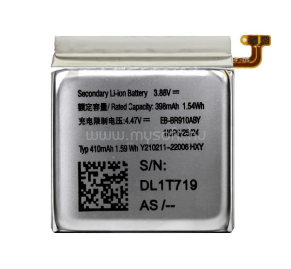 GIGAPACK Samsung Watch 5 44 mm / 5 eSIM 44 mm GIGAPACK Akku 380mAh LI-ION EB-BR910ABY kompatibilis