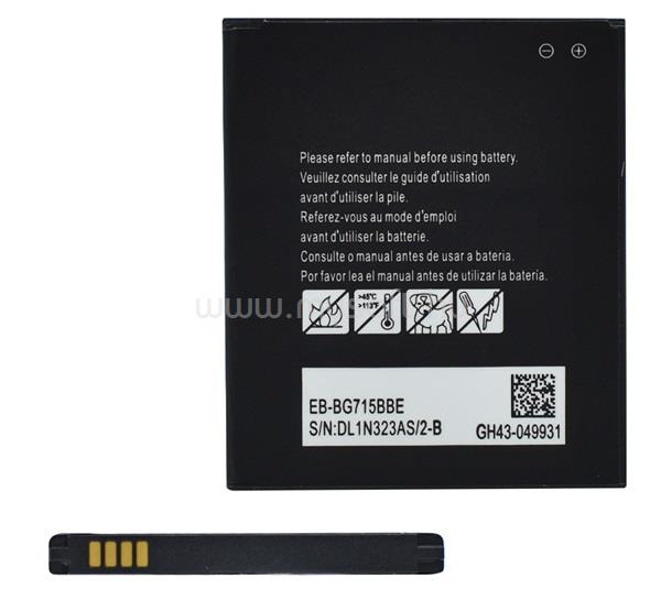 GIGAPACK Samsung Xcover Pro GIGAPACK Akku 4050mAh LI-ION EB-BG715BBE kompatibilis