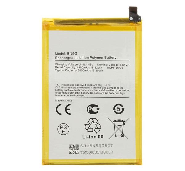 GIGAPACK Redmi 13C 5G / 13C 4G GIGAPACK Akku 5000mAh LI-ION BN5Q kompatibilis
