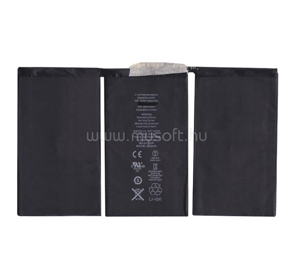 GIGAPACK IPAD 2 GIGAPACK akku 6500mAh LI-Polymer A1376/CDP02 kompatibilis