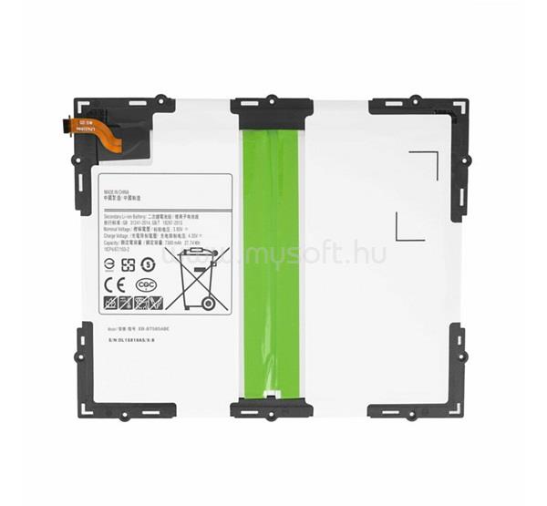 GIGAPACK Samsung Tab A 10.1 WIFI (2016) / Tab A 10.1 LTE (2016) GIGAPACK Akku 7300mAh LI-ION EB-BT585ABE kompatibilis